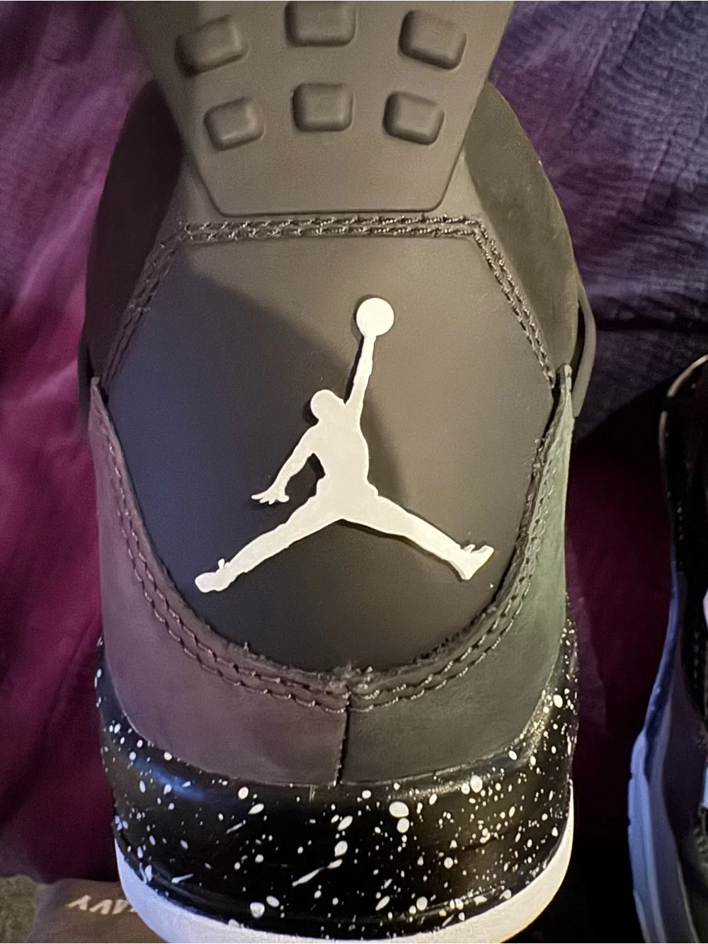 Jordan Men's Black, Gray & White Basketball Sneakers